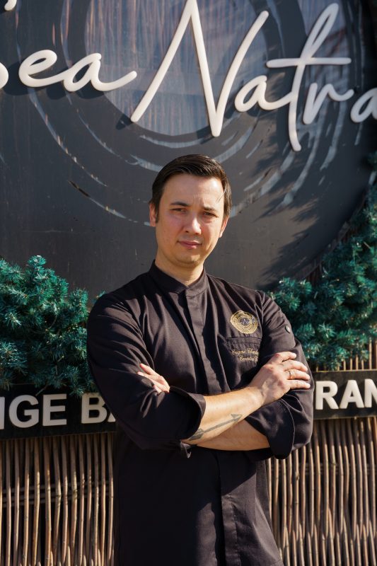 SeaNatra's executive chef Eugene Charalampous